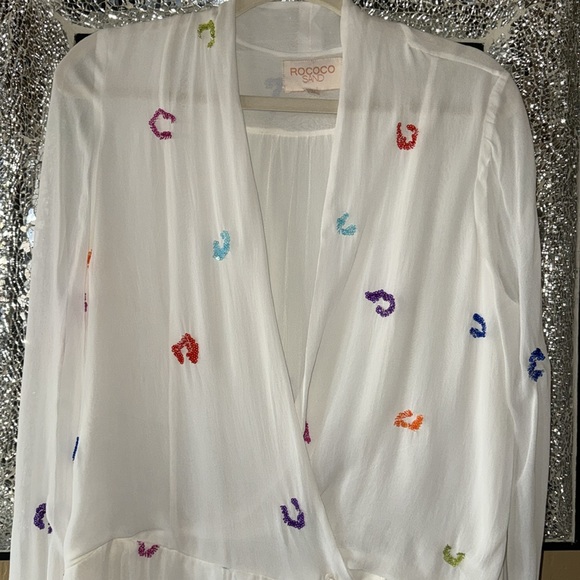 Rococo Sand Mini Dress Size Medium - Picture 6 of 9